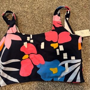 Floral Print Women's Top coral reef brand